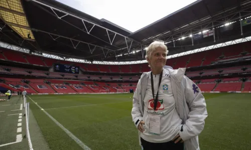 Pia Sundhage em Wembley: nostalgia