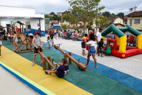 A revitalização de áreas de lazer faz parte do projeto Praça Renovada