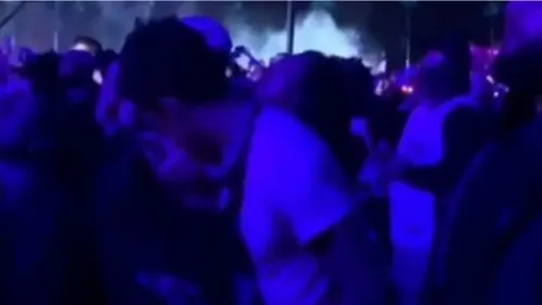 O ex-casal foi visto em clima de romance no Coachella