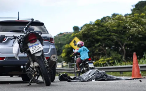 Motociciclista morreu na hora