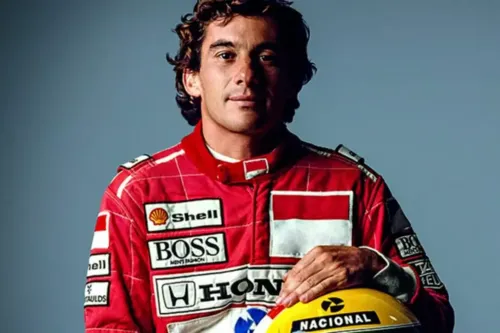 Senna morreu após sofrer grave acidente no Grande Prêmio de Ímola, Itália, em 1994