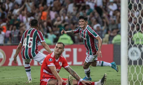 Fluminense e River Plate fizeram um primeiro tempo muito disputado no Maracanã