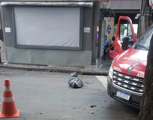 O Corpo de Bombeiros foi acionado por volta das 8h10