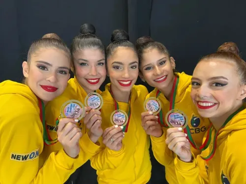 Essa foi a primeira vez que o Brasil conseguiu conquistar a medalha de ouro em uma etapa da Challenge Cup