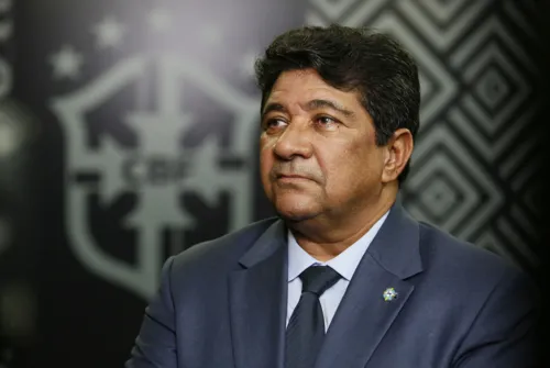 Ednaldo Rodrigues, presidente da CBF, descartou paralisar o Campeonato Brasileiro