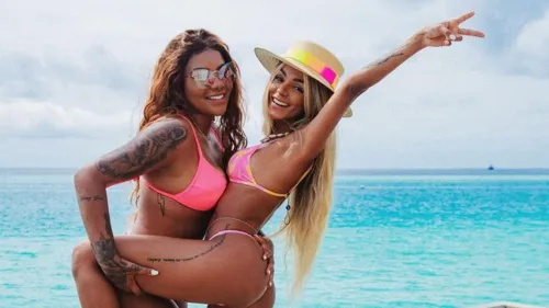 Ludmilla está em um relacionamento com Brunna Gonçalves desde 2018