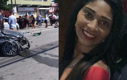 Adriana Lourenço, de 41 anos, estava no banco do carona tentando socorrer um bebê que estava em convulsão, quando sofreu um acidente e ficou presa nas ferragens