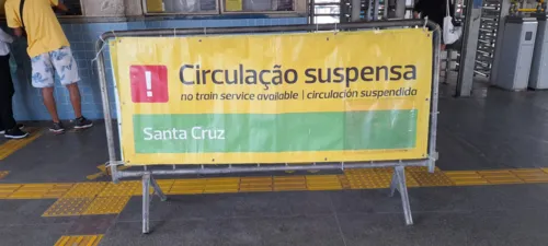 Usuários dos trens voltaram a reclamar dos serviços prestados pela SuperVia