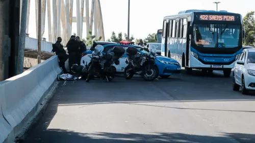 Comparsa acabou morto a tiros no viaduto Oswaldo Aranha