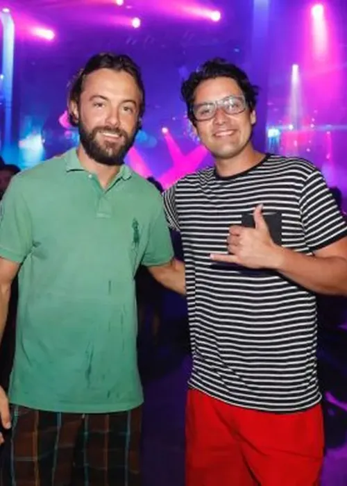 Kayky Brito estava com Bruno De Luca em quiosque antes de ser atropelado