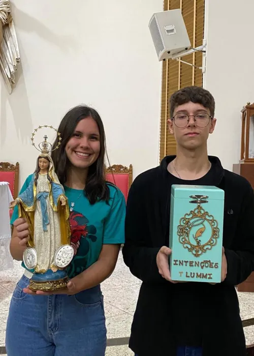 O casal era religioso