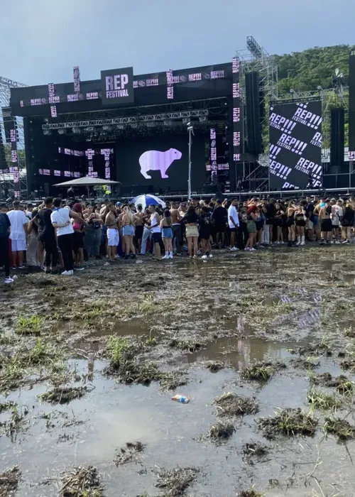 Rep Festival foi um dos assuntos mais comentados devido a estrutura precária