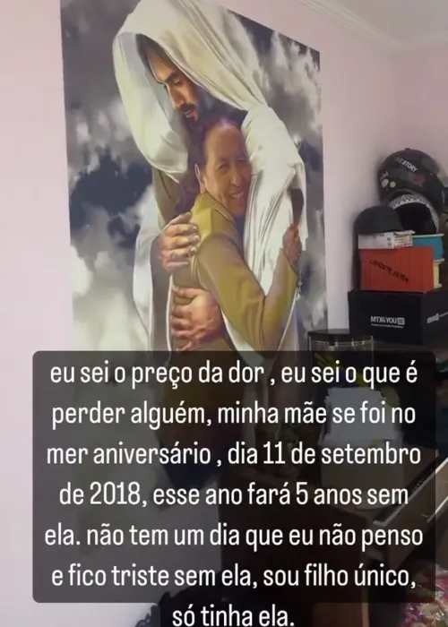 Em seu Instagram, Toguro se pronunciou mais uma vez