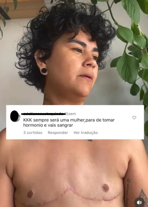 Vídeo mostrou ataques que o cantor recebe em seu perfil