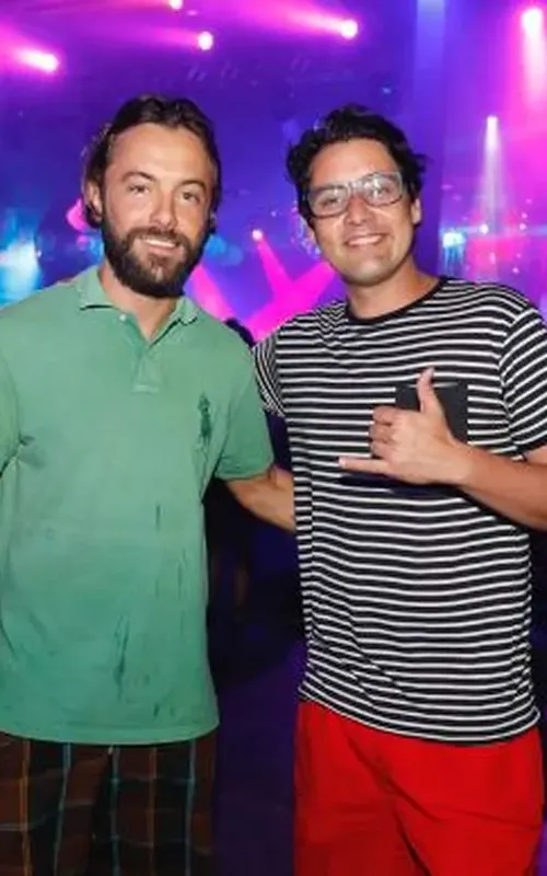 Kayky Brito estava com Bruno De Luca em quiosque antes de ser atropelado