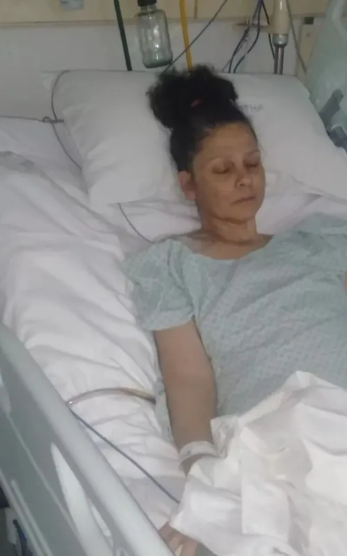 A administradora Nádia Helena da Rosa Fernandes espera há quatro meses pelo remédio Trastuzumabe Deruxtecana (Enhertu)