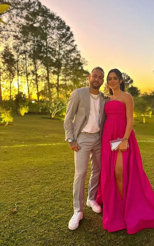Neymar e Bruna Biancardi estão esperando uma menina