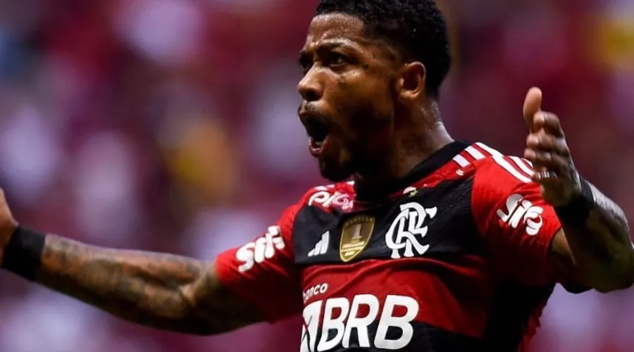 Marinho marcou seis gols em 60 partidas com a camisa do Flamengo