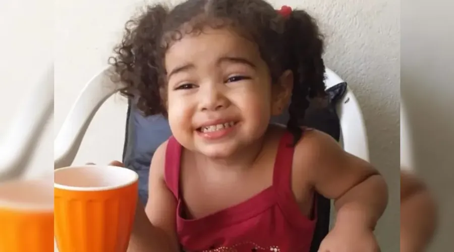 Heloísa do Santos, de 3 anos, morreu no último sábado (16)