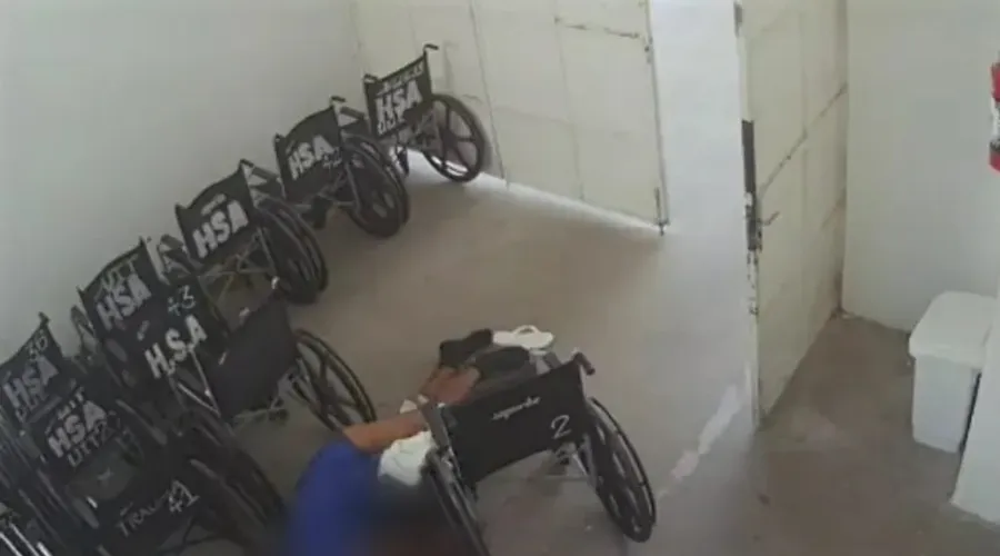 A vítima estava em uma cadeira de rodas quando foi morta