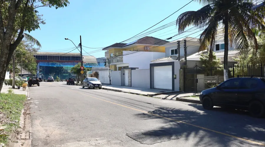 Rua em Niterói onde a operação aconteceu