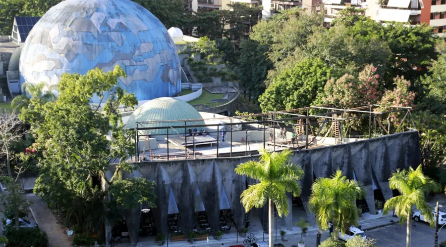 O Planetário do Rio, na Gávea, tem uma programação especial para as férias escolares