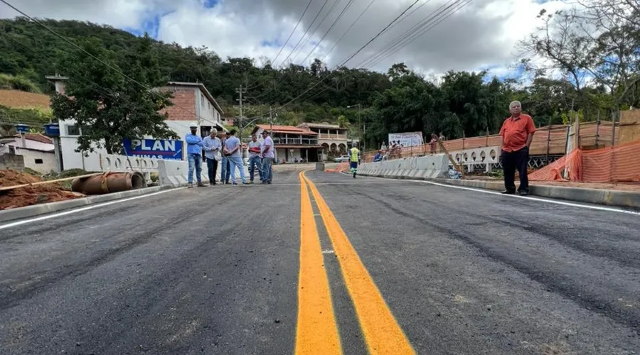 Liberação do tráfego na nova ponte da rodovia RJ-125, em Avelar, aconteceu nesta quinta