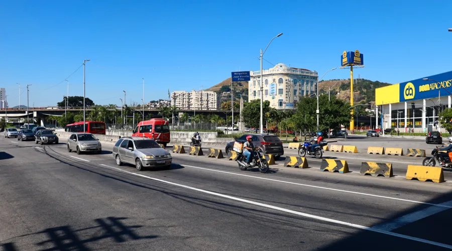 As mudanças no trânsito serão realizadas na altura do Porto de Niterói