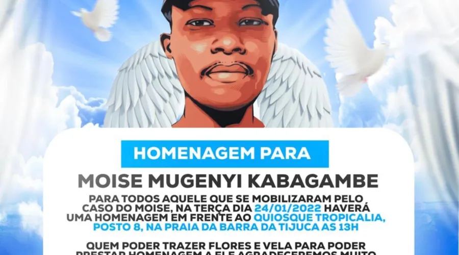 Imagem ilustrativa da imagem Família realiza ato após um ano do assassinato de congolês no Rio