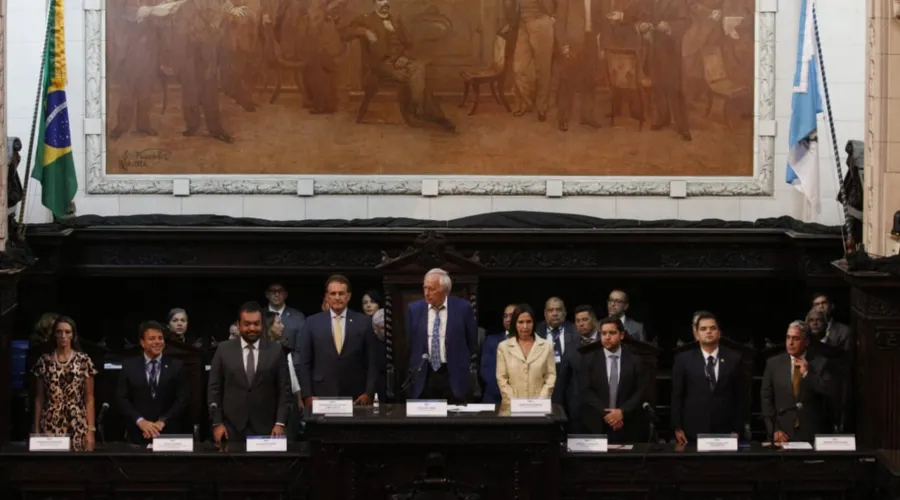 Governador Cláudio Castro prestigia a solenidade, além de outras autoridades