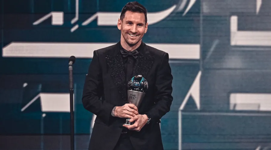 Messi ganhou o prêmio 'The Best' pela sétima vez