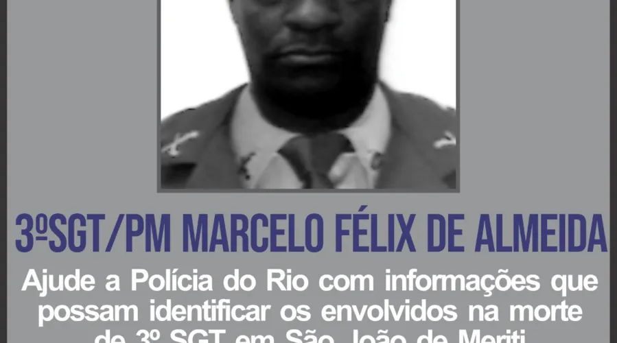 3º sargento, Marcelo Félix, de 42 anos, estava há 14 anos na corporação
