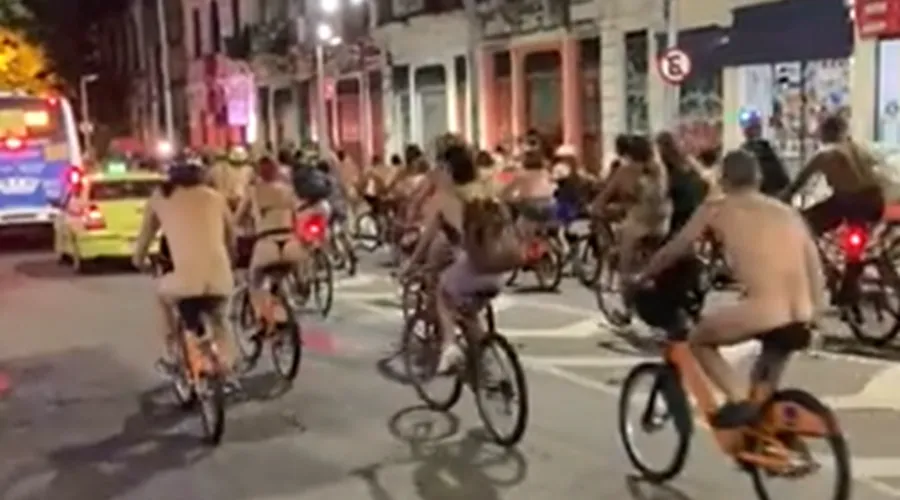 Objetivo da pedalada é protestar contra a violência cometida nas ruas