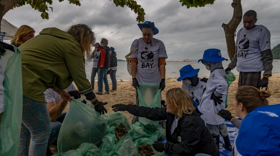 Essa será a segunda edição do Clean Up Bay – Dia de Limpeza da Baía de Guanabara.