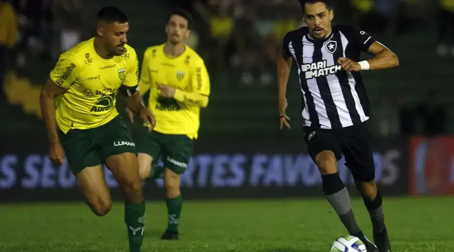 Na partida de ida, o Botafogo derrotou o Ypiranga por 2 a 0