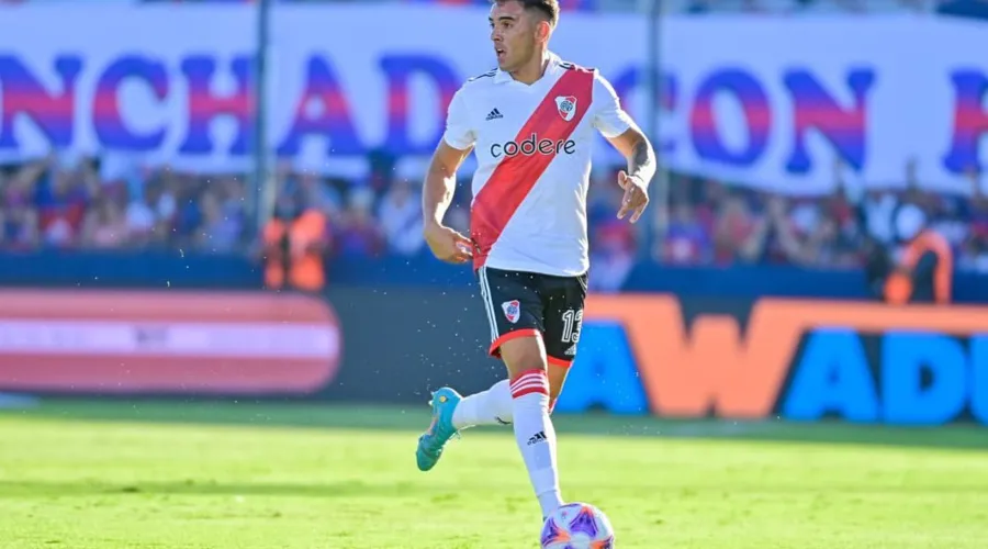 Enzo Díaz em atuação pelo River Plate
