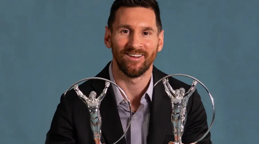 Messi foi eleito o 'Atleta do Ano' pela segunda vez