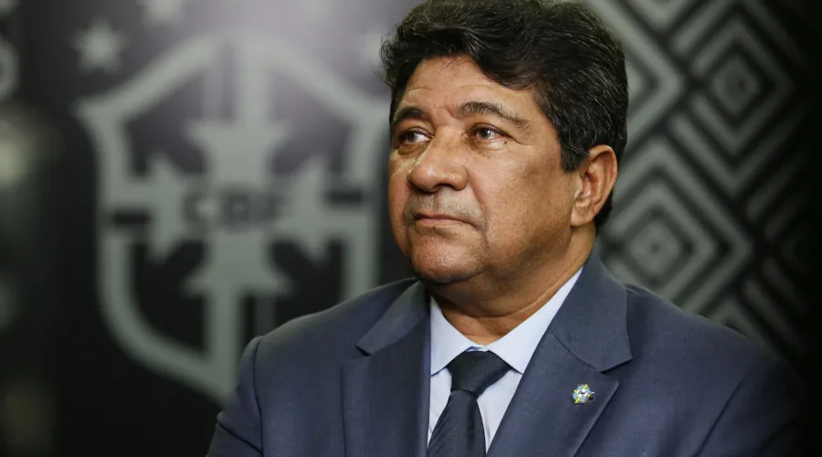 Ednaldo Rodrigues, presidente da CBF, descartou paralisar o Campeonato Brasileiro