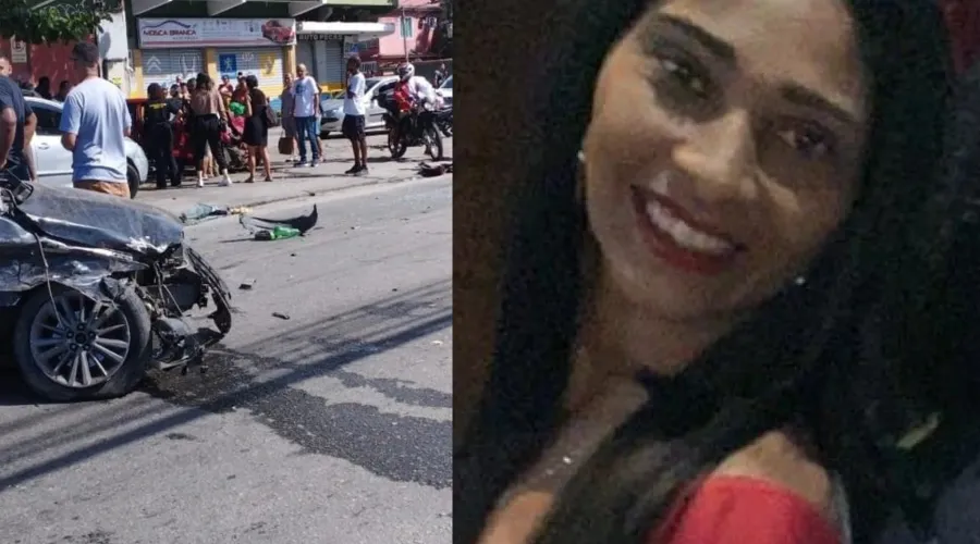 Adriana Lourenço, de 41 anos, estava no banco do carona tentando socorrer um bebê que estava em convulsão, quando sofreu um acidente e ficou presa nas ferragens