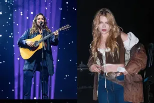 Imagem ilustrativa da imagem Ana Carolina manda cantada para Luísa Sonza em show; vídeo