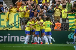 Imagem ilustrativa da imagem Em jogo de sete gols, Brasil vence o Japão em amistoso