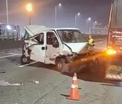 Imagem ilustrativa da imagem Feridos em acidente na Ponte Rio-Niterói foram para o Souza Aguiar