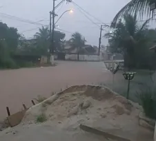 Imagem ilustrativa da imagem Maricá entra em estágio de atenção após chuva forte; vídeo