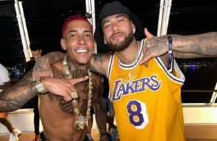 Imagem ilustrativa da imagem Poze e Neymar lançam dueto em cruzeiro: 'Vou tomar um tacacá'