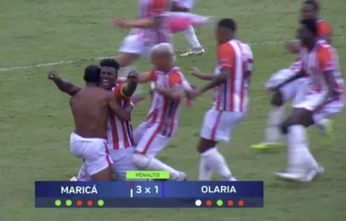 Maricá FC jogou contra o Olaria