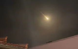 Imagem ilustrativa da imagem Meteoro assusta moradores de cidades goianas; assista