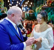Imagem ilustrativa da imagem Famosos marcam presença no casamento de Lula e postam fotos