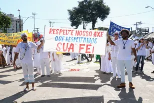 Imagem ilustrativa da imagem Líderes se manifestam contra a intolerância religiosa em Itaboraí