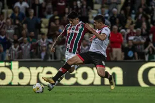 Imagem ilustrativa da imagem Fluminense esbarra em Dragão feroz e perde para o Atlético-GO