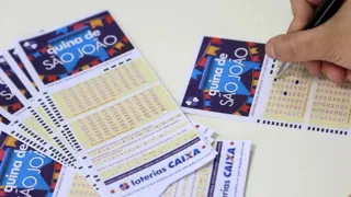 Imagem ilustrativa da imagem Quina de São João: 11 apostas dividem prêmio de R$ 195 milhões
